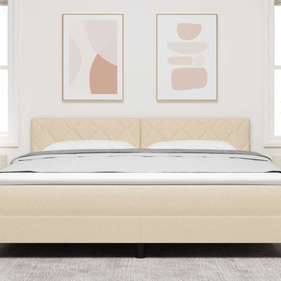 Fabric Headboard Geometric With Headboard Fabric