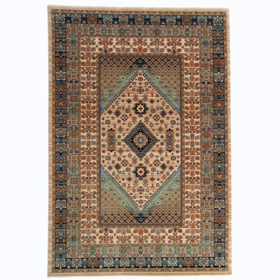 Lyshon Performance Wool Oriental Indoor Rug