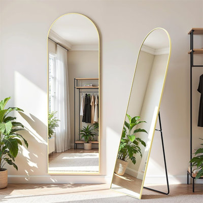Miroir pleine grandeur, doré