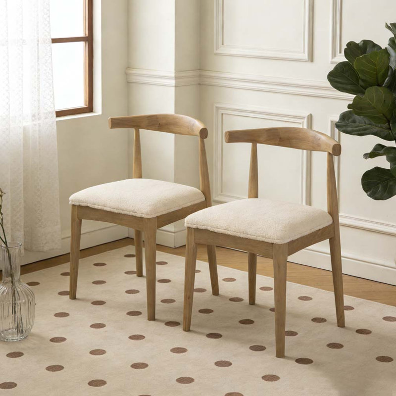 DINING CHAIR SET, Ivory
