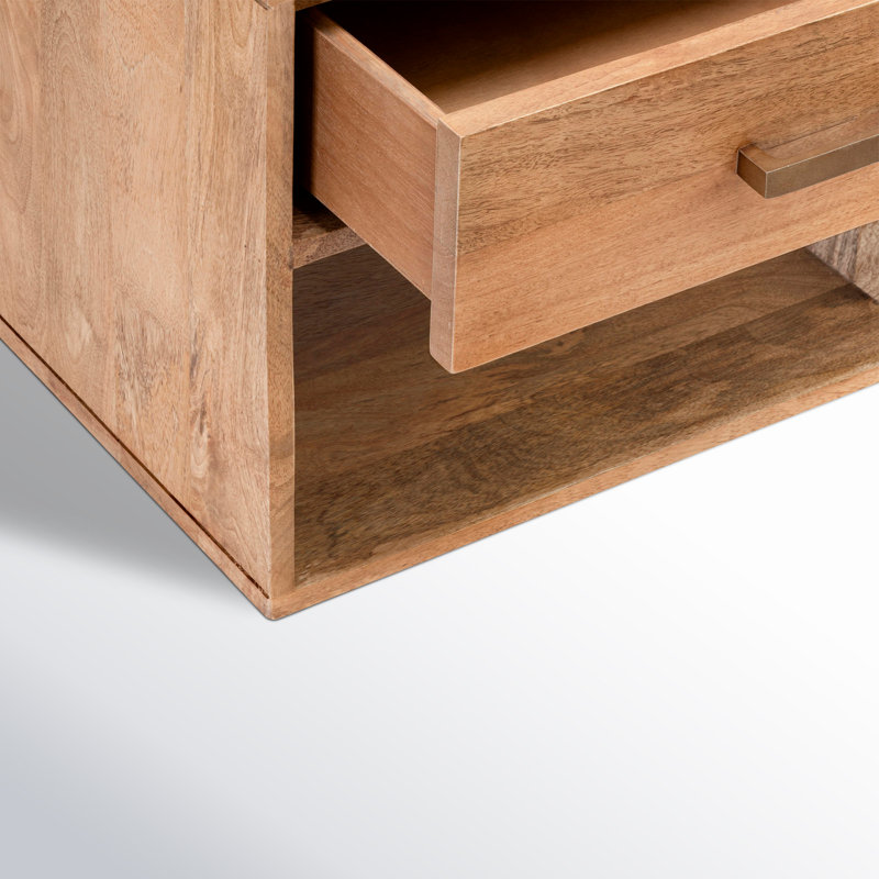 Table de chevet 18 po Belloma Ivywood, Naturel