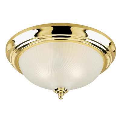 Plafonnier encastré 13 po 2 lumières Aurelia