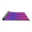 Tapis rouge / mauve en laine-726973319