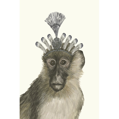 Majestic Monkey II - Wrapped Canvas Painting