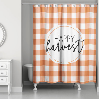 Rideau de douche simple happy harvest Moffatt