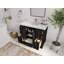 Meuble-lavabo simple autoportant de 42 po avec plateau en quartz Alys-105402307