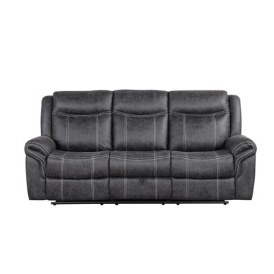 Castiel Home Theater Power Reclining Sofa with Drop-Down Table by Winston Porter
