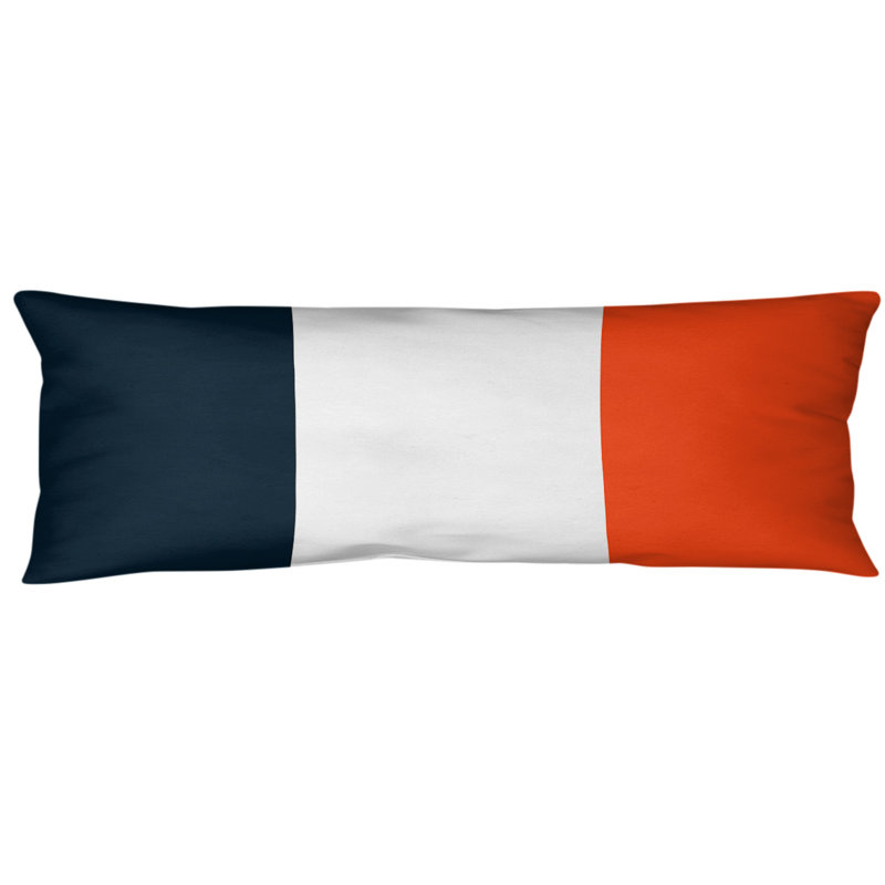 Polyester Medium Pillow, White Accent