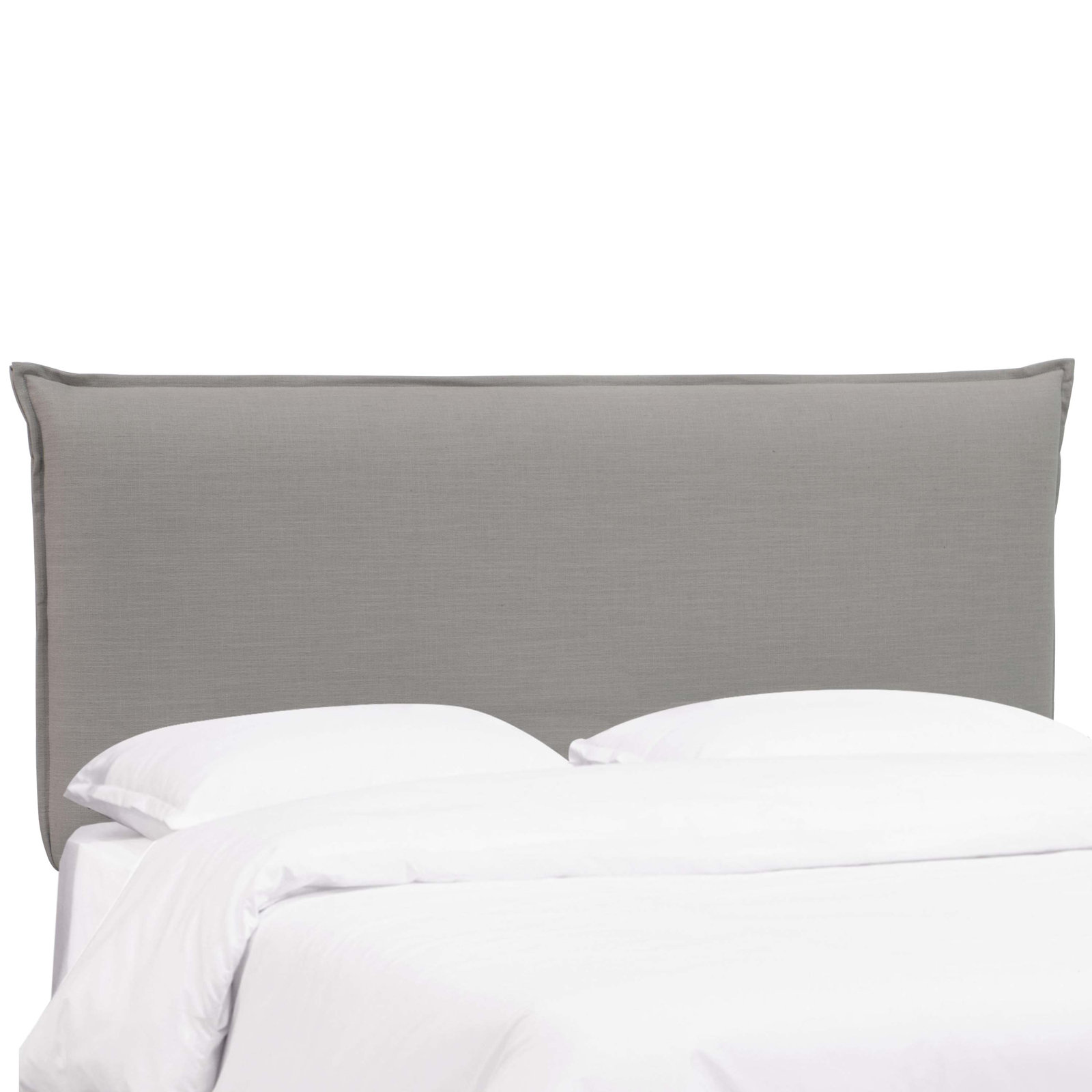 Halcyon Upholstered Headboard, California King, Classic Grey Linen