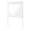 MIROIR BRENDA GRIS AVEC DEL