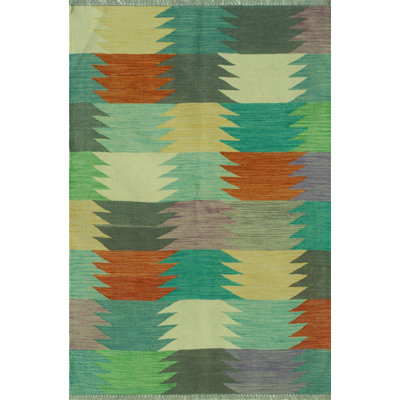 Burdell Wool Plaid Indoor Rug