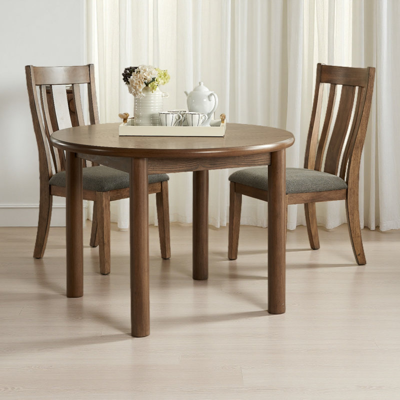 Table de salle à manger 42 po pour 4 personnes, table de cuisine rétro, table de salle à manger en bois avec salon de cuisine pour la maison