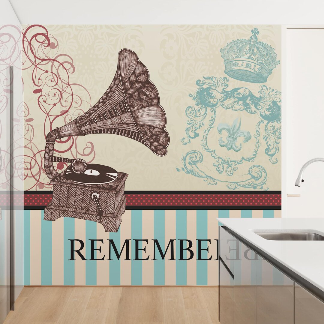 Strukturierte Tapete Remember 2,88 m x 288 cm