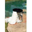 Brazil Tray Top Drum End Table-1888594877