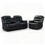 Ensemble de salon inclinable manuel 2 pièces moderne et ultra doux en similicuir-1575514593