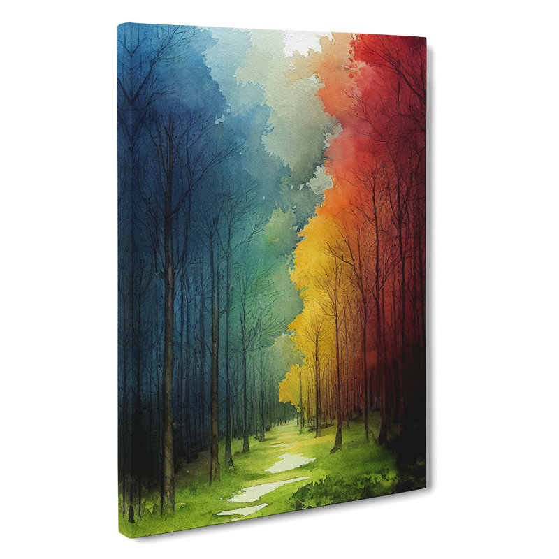 Forest Heart - Wrapped Canvas, 50cm H x 35cm W x 3cm D