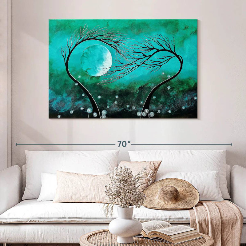 Kelan Emerald Dream, 32" H x 48" W