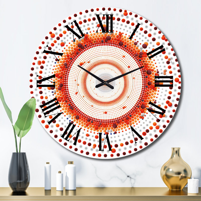 Metal Wall Clock, Large