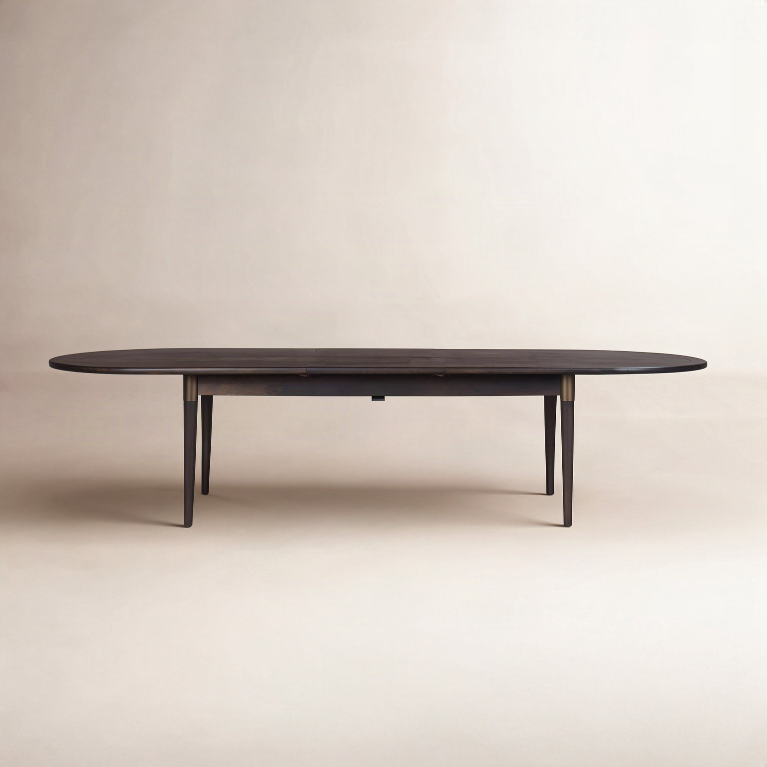 Dalli 84 " Extendable Dining Table, Black Mango