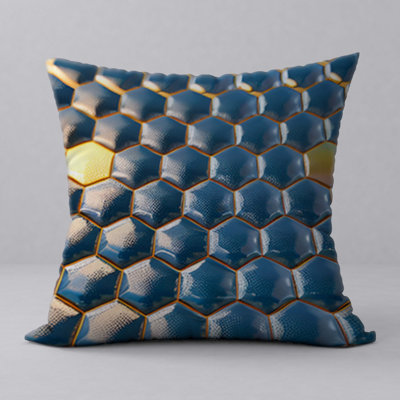 Abstract Throw Pillow