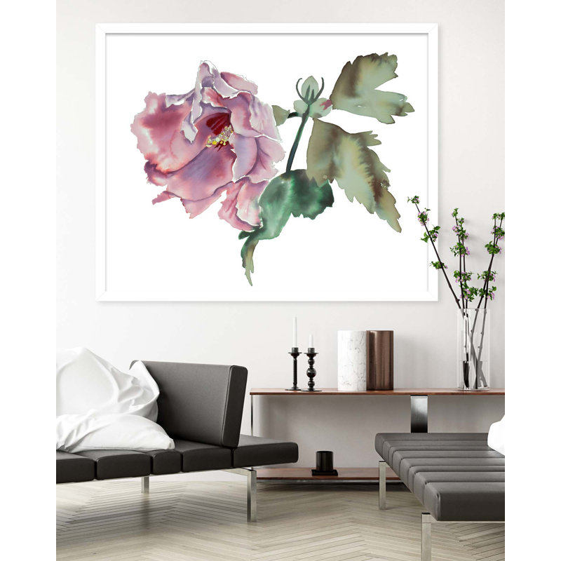 Hibiscus No. 8 Print by Elizabeth Becker