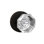 Bravura 925-6 Bancroft Privacy Knob on Round Contemporary Rose in Oil Rubbed Bronze