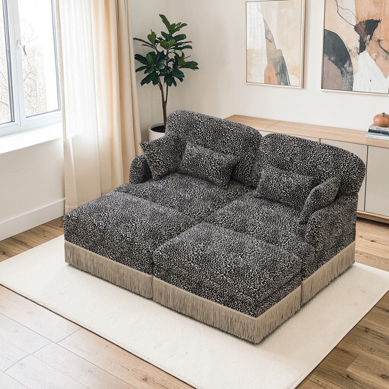 Canapé Comfy Chenille, Kaki