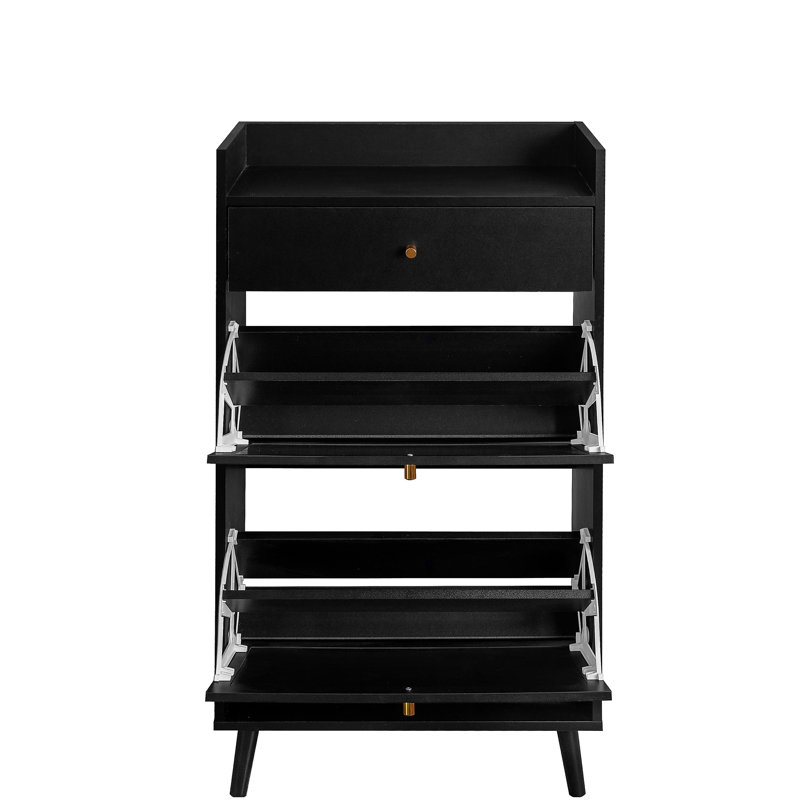 Shoe Cabinet, Black