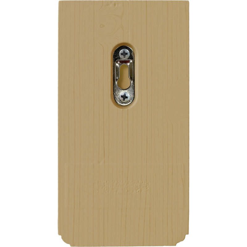 Support en bois / corbeau H 6,5 po x l 3,5 po x P 4 po, Aulne