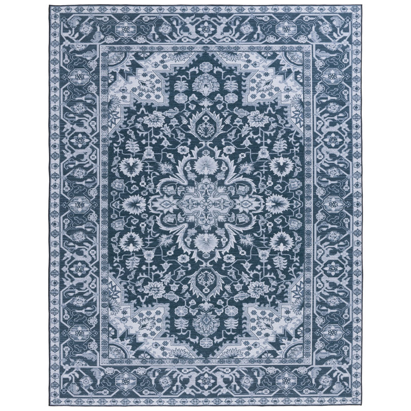 Eileena Performance Machine Washable Oriental Rug, Rectangle 8' x 10'