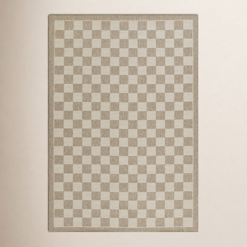 Tapis intérieur / extérieur gris Erin Gates par Momeni Saybrook, Rectangle 8 pi x 10 pi, null