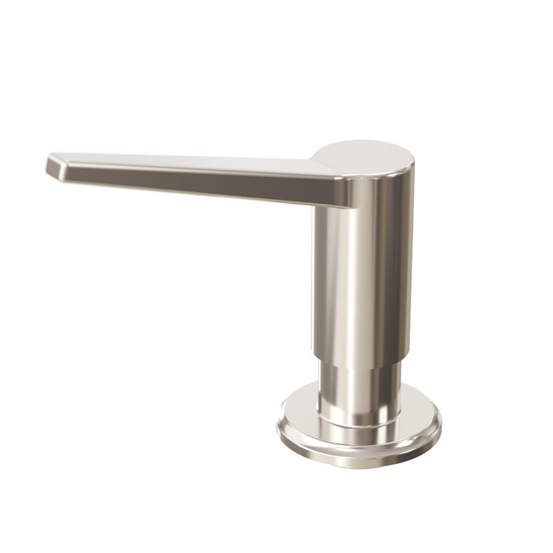 Macari Soap Dispenser, Polished Nickel