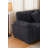 4 Piece Upholstered Corduroy  U-Shape Sectional Sleeper Sofa Bed(Pull Out Style) With Storage Space