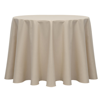 Cotton Twill Round Tablecloth