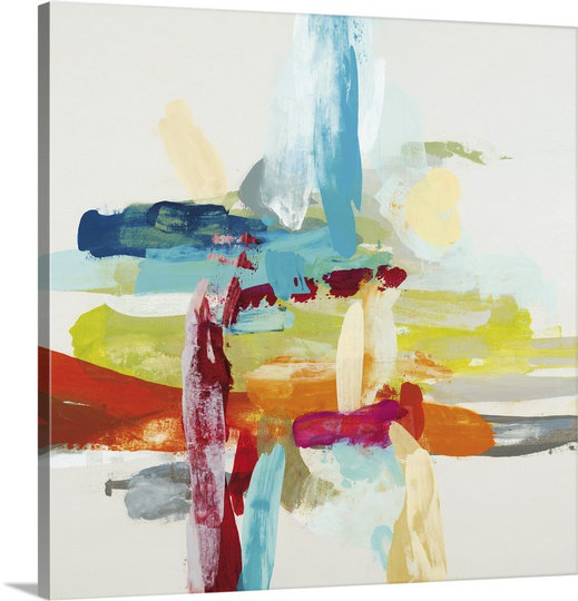 « synergy i » par randy hibberd,, reproduction d’art sur toile, H 20 po x l 20 po x P 1,25 po