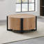 Ensemble de table ronde en bois Amil