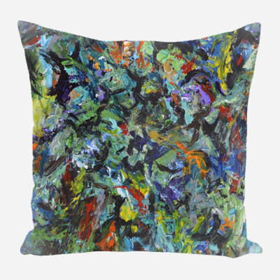 Decorative Linen Throw Pillow Linen Square Pillow Cover & Insert