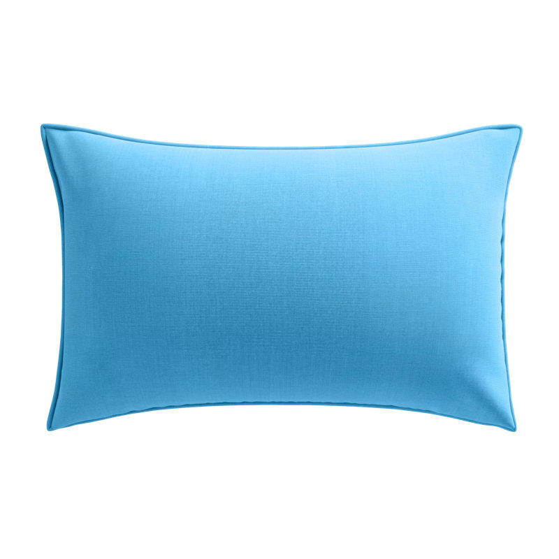 Rectangular Indoor/Outdoor Pillow Cover & Insert, 13" x 20", Sky Blue