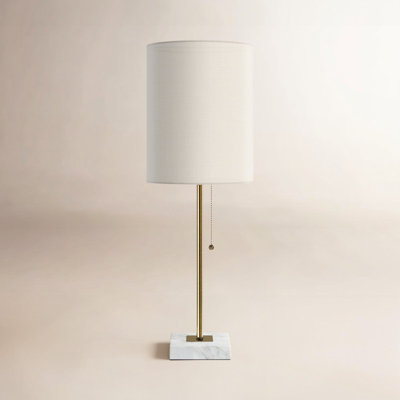 Reed Genuine Marble Table Lamp