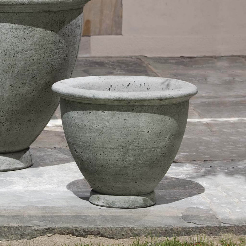 Rochell Handmade Urn Planter, 15" H x 17.5" W x 17.5" D, Ferro Rustico