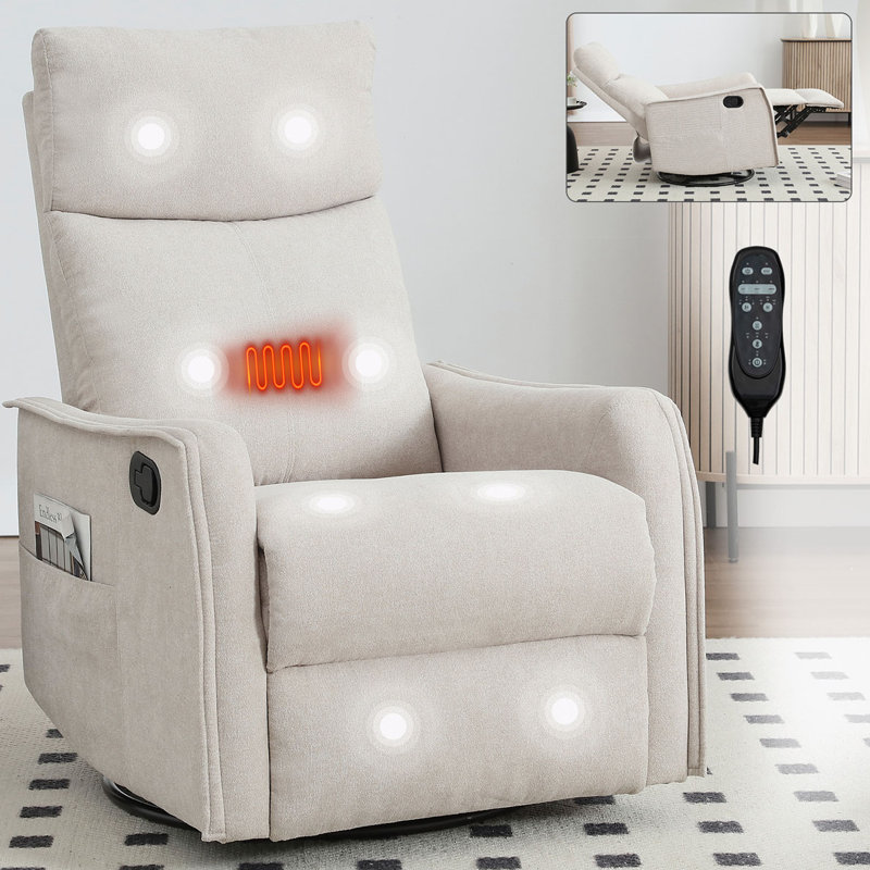 Recliner Chair, Beige