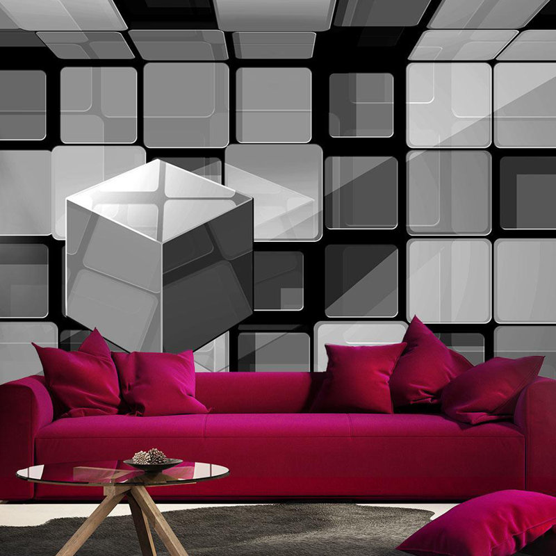 Murale Rubik's Cube, L 68 po x l 98 po
