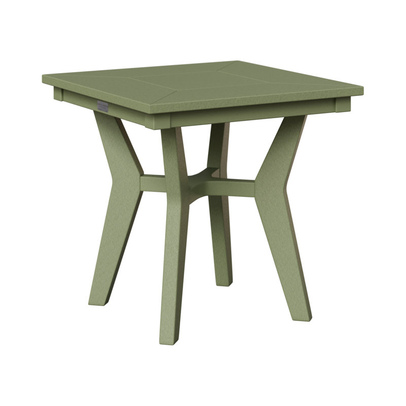Mayhew Outdoor Square Side Table, Sage