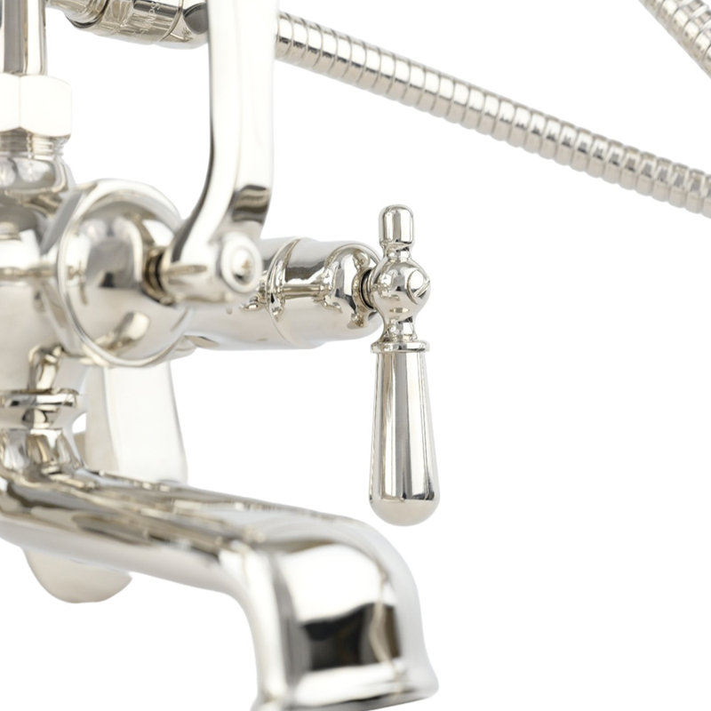 Robinet de baignoire British, Nickel poli