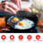 NutriChef Seasoned Cast Iron Non-Stick 2 Piece Skillet Set