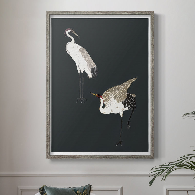 Night Tango II, reproduction encadrée - bois massif, H 30 po x l 24 po