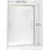 Finesse 44.62" W x 70.06" H Double Sliding Frameless Shower Door with Clean Coat Technology