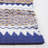 Krew Natural Fiber Hand Woven Jute/Wool Geometric Rug in Natural/Navy-470996896