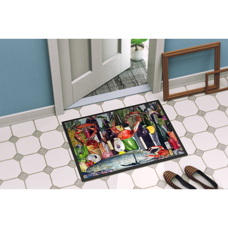 Avneet Non-Slip Indoor Doormat, Rectangle 2' x 3'