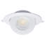Étoile de mer à DEL 15 watts à cardan encastré 6 pouces 2700K-5000K RVB blanc avec télécommande-118775393